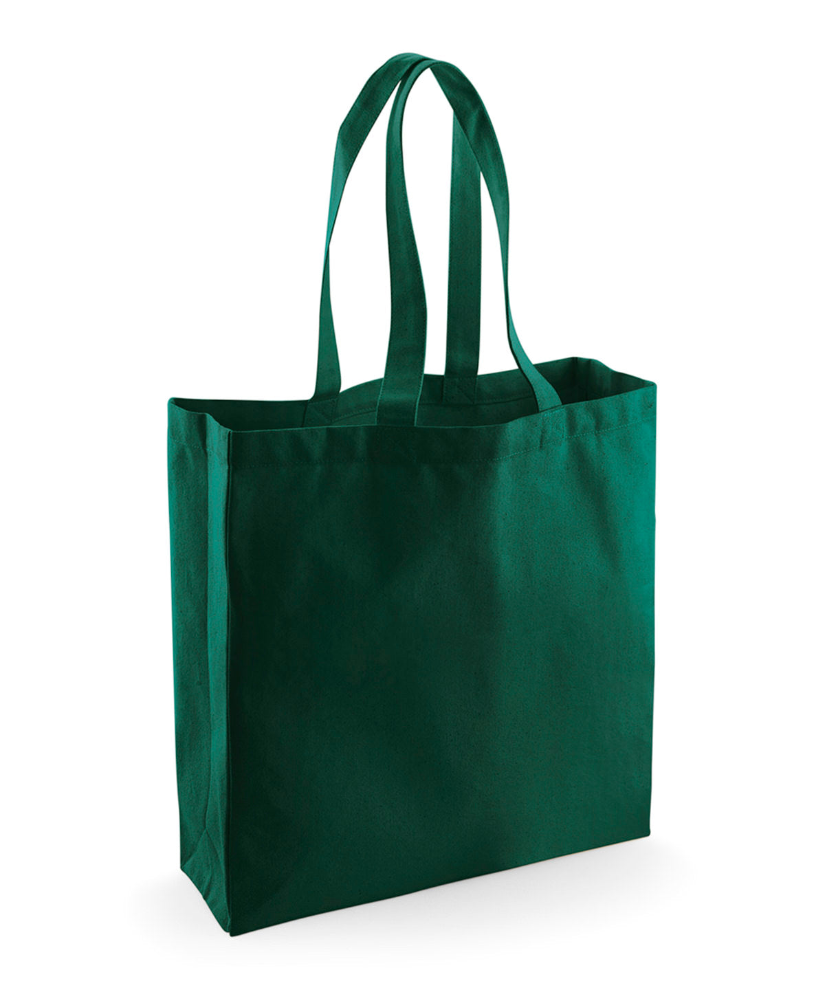 Bags - Fairtrade-certifierad väska i bomullscanvas Bottle Green One size