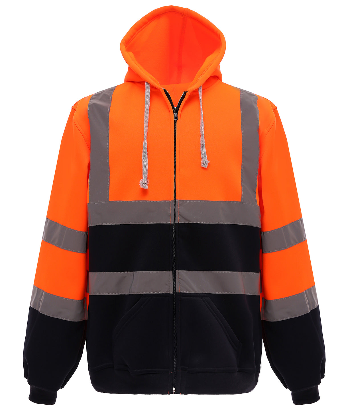 Hoodies - Stilren och Funktionell Dragkedjetröja för Alla Tillfällen Orange Navy