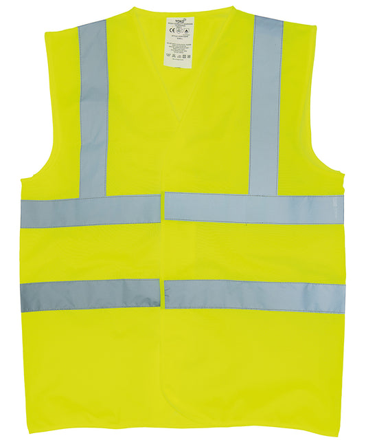 Safety Vests - Hög Synlighet Linne med Flamskydd