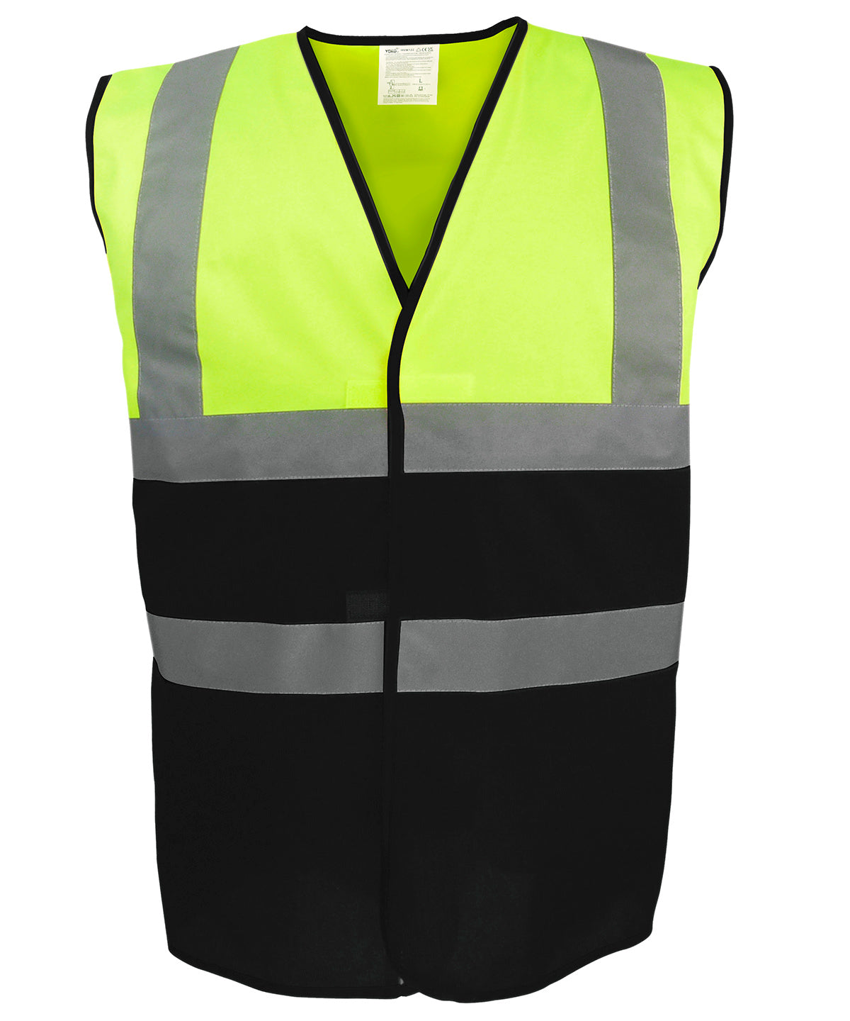 Safety Vests - Varselväst i återvunnet material Hivis Yellow Black