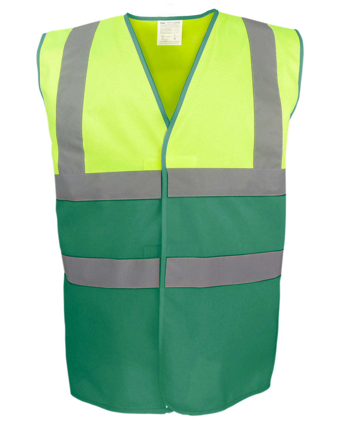 Safety Vests - Varselväst i återvunnet material Hivis Yellow Paramedic Green