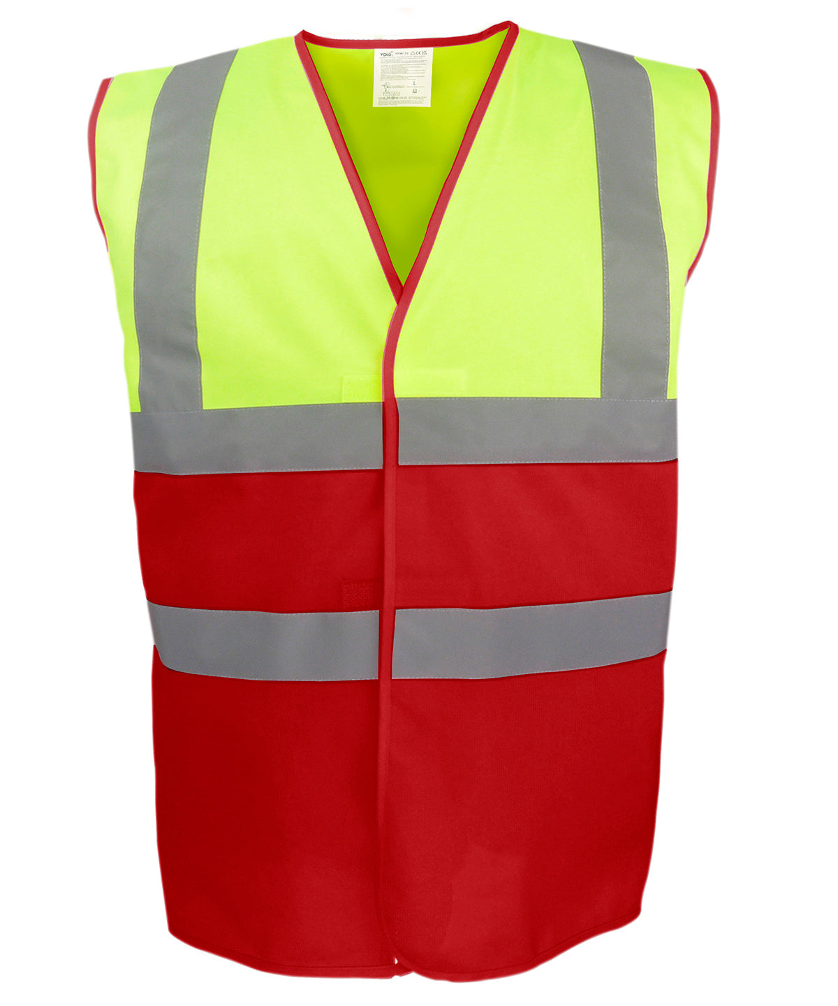 Safety Vests - Varselväst i återvunnet material Hivis Yellow Red