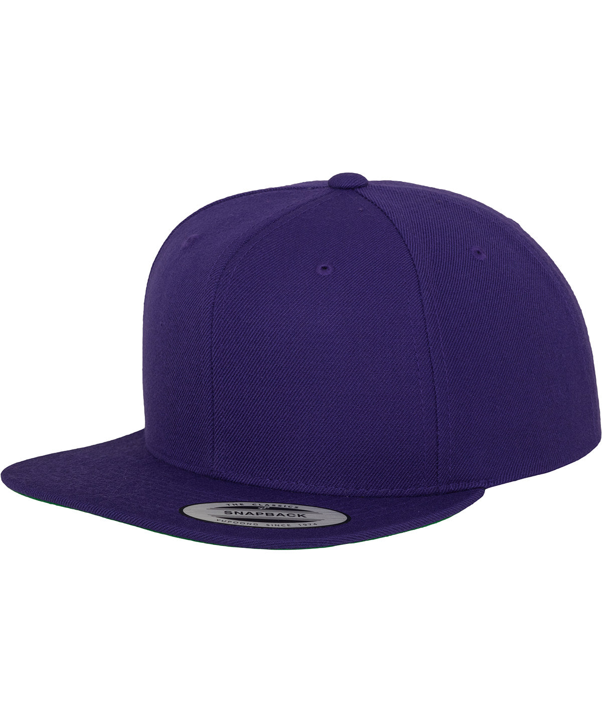 Caps - Klassisk Snapback Purple One size