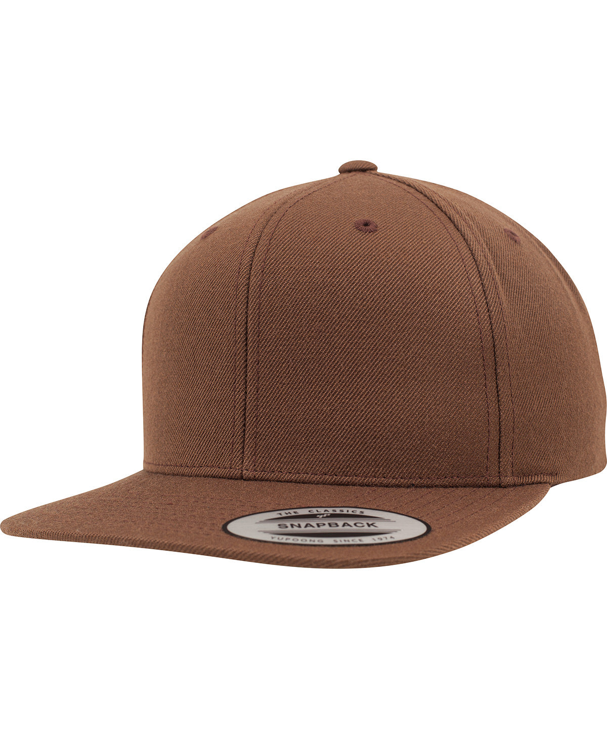 Caps - Klassisk Snapback Tan One size