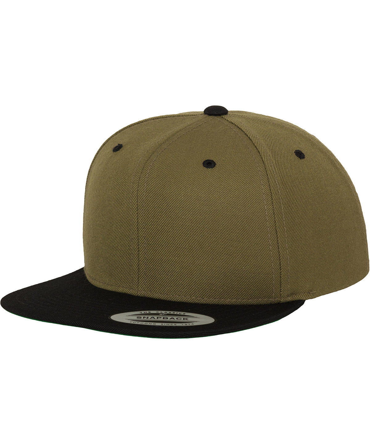 Caps - Snapback med unik designerstil Olive Black One size