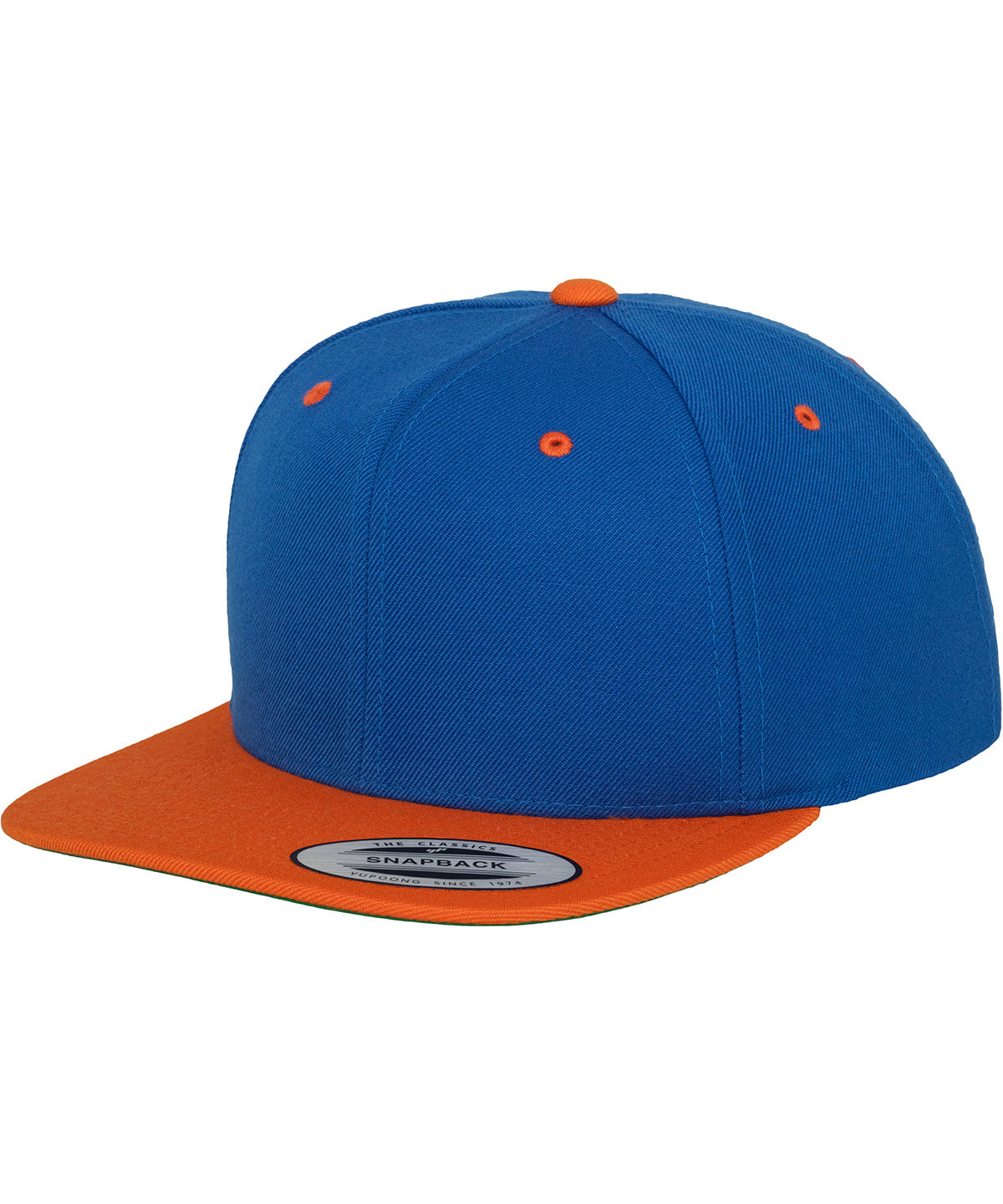 Caps - Snapback med unik designerstil Royal Orange One size