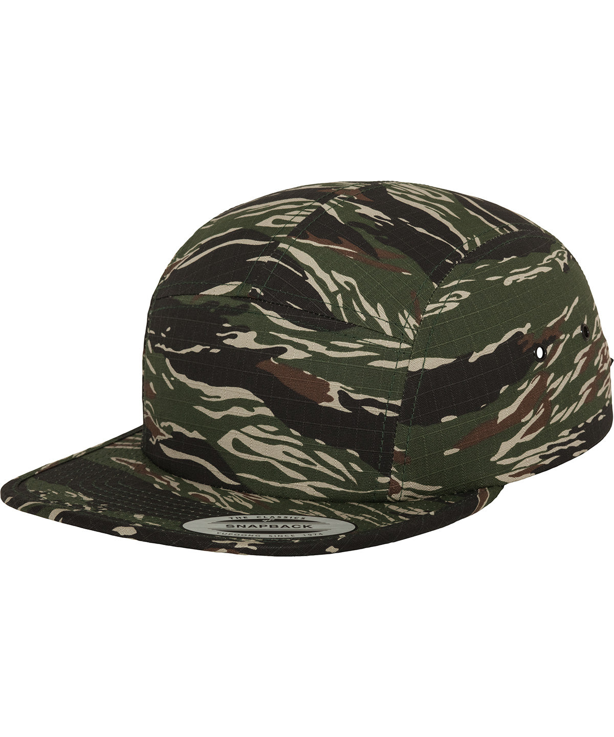 Caps - Klassisk 5-panel jockey keps Camo One size