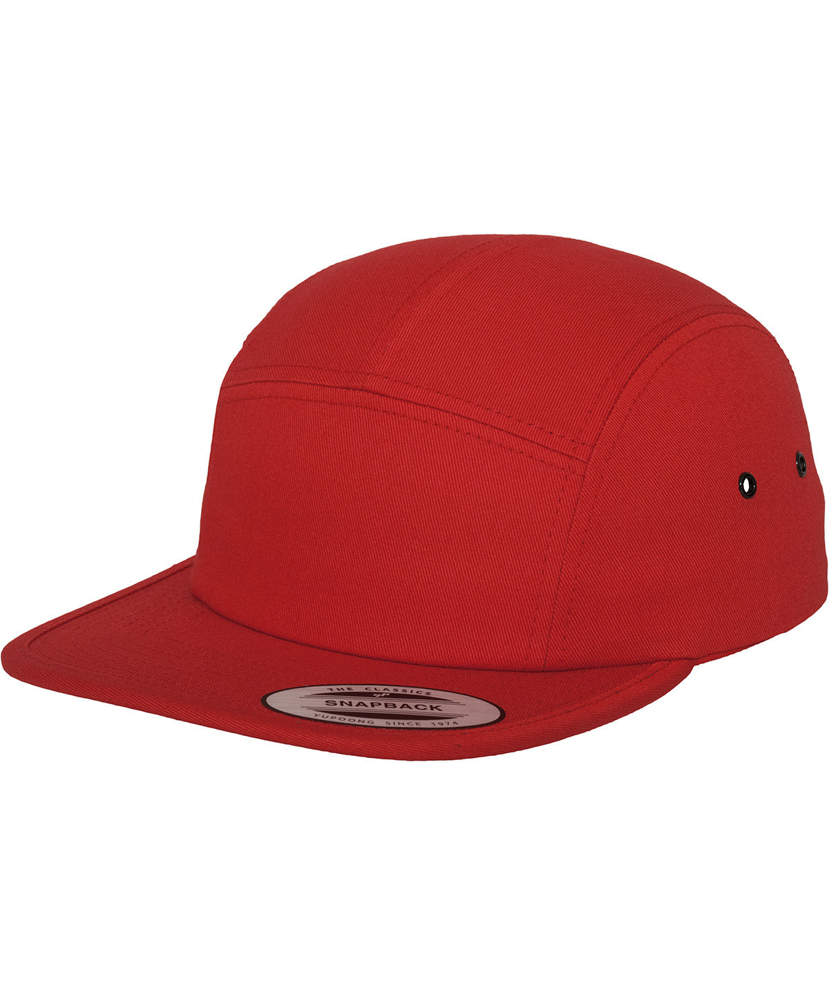 Caps - Klassisk 5-panel jockey keps Red One size