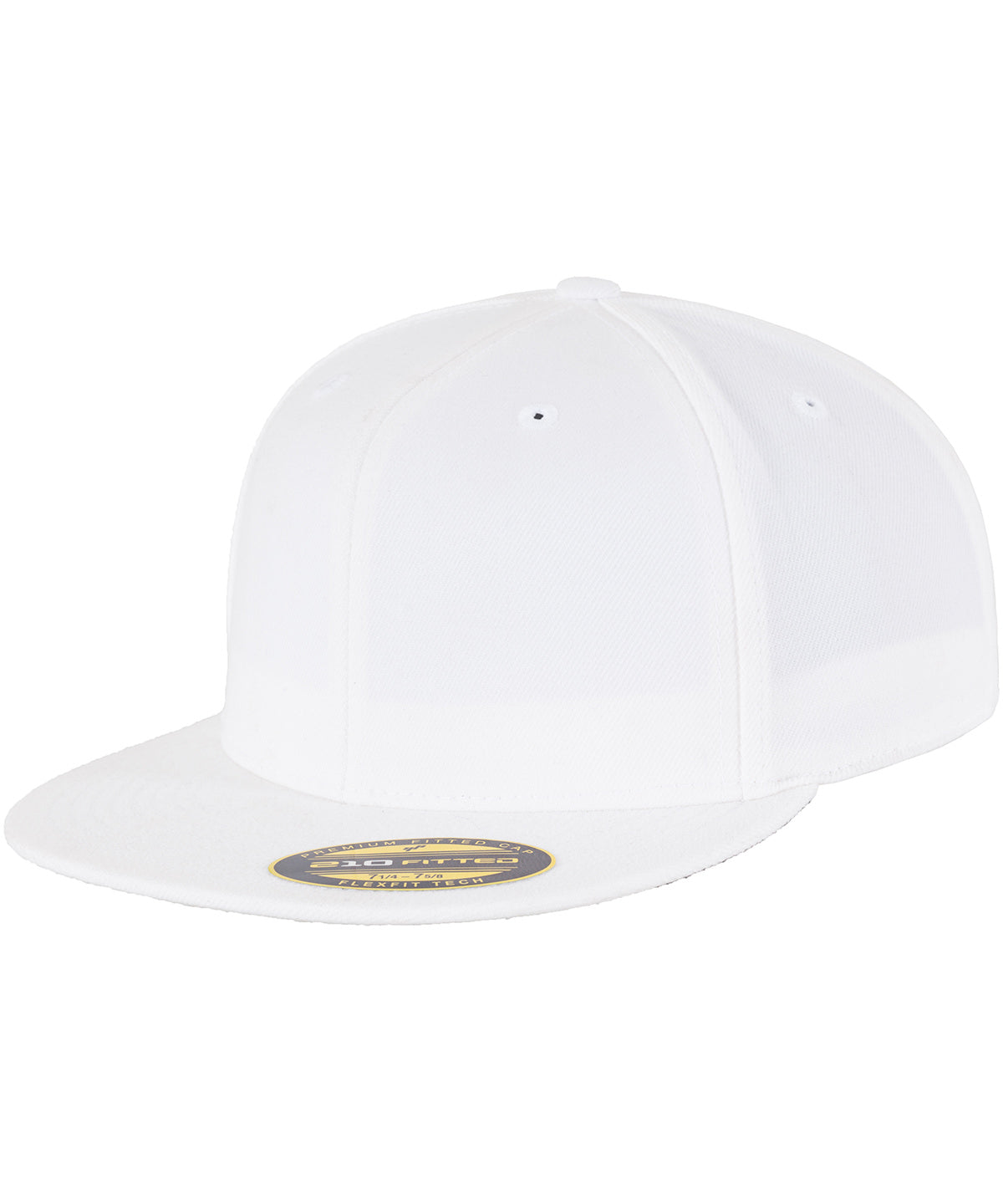 Caps - Premium 210 Fitted Cap White