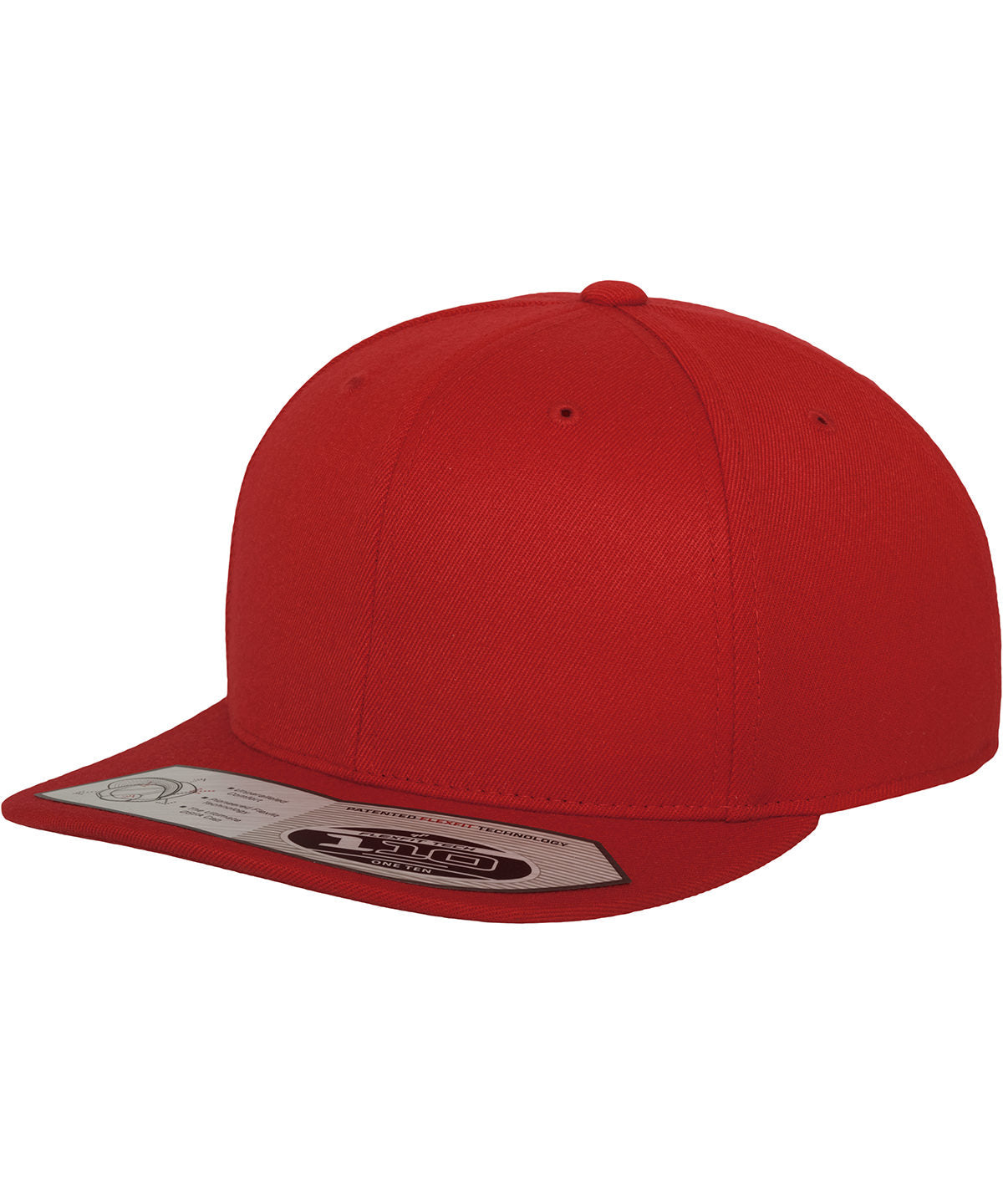 Caps - Fitted snapback keps med komfort Red One size