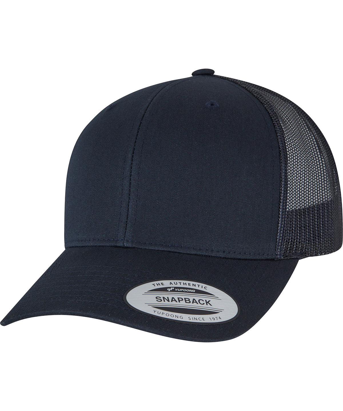 Caps - Retro trucker keps Dark Navy One Size