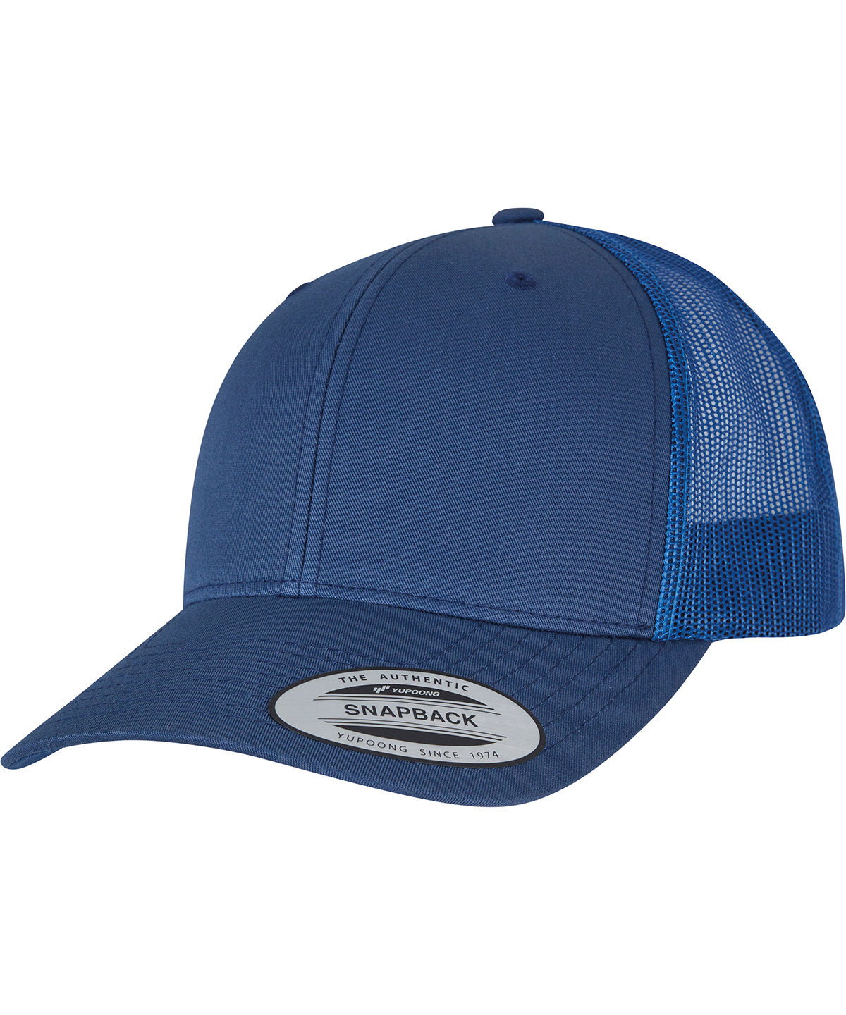 Caps - Retro trucker keps Light Navy One Size