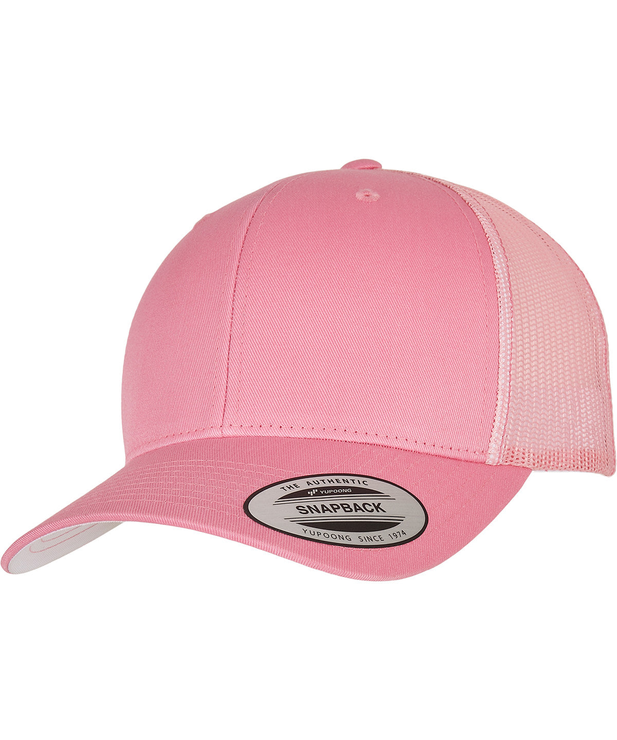 Caps - Retro trucker keps Pink One size