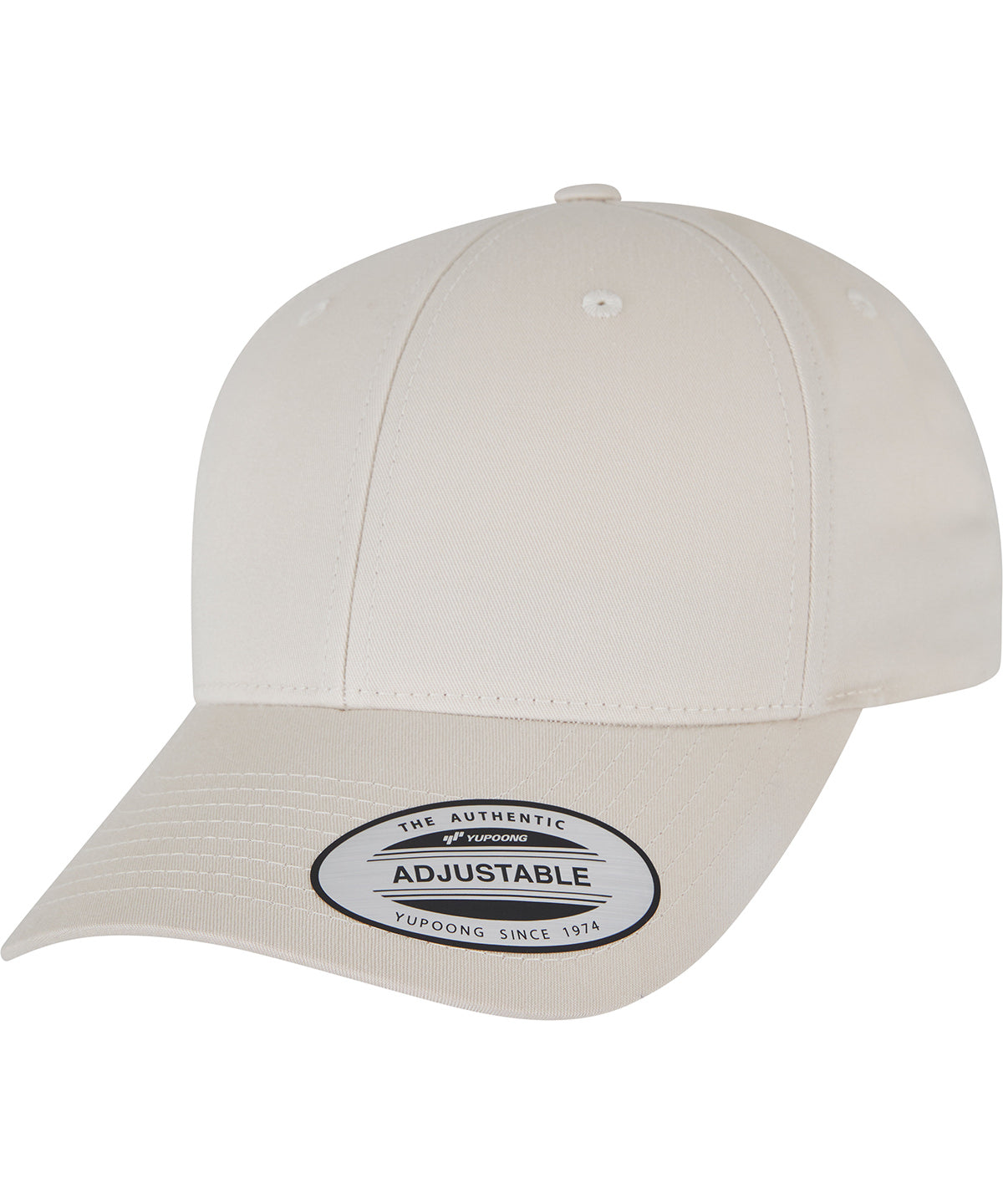 Caps - Kurvad Klassisk Snapback Mink Beige One Size