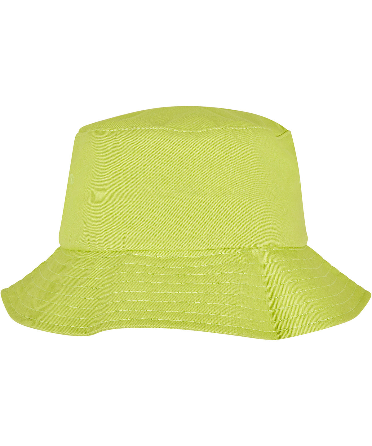 Hats - Flexfit Bomullstwill Bucket Hat Green Glow One size