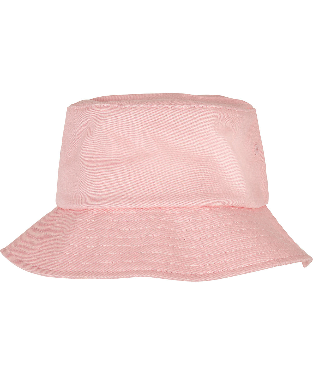 Hats - Flexfit Bomullstwill Bucket Hat Light Pink One size