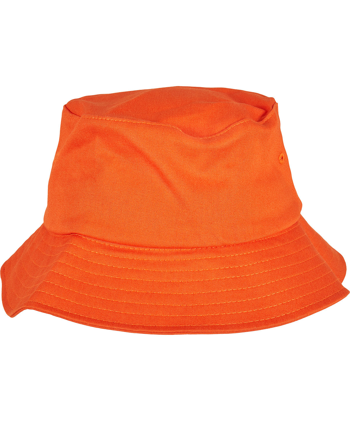 Hats - Flexfit Bomullstwill Bucket Hat Orange One size