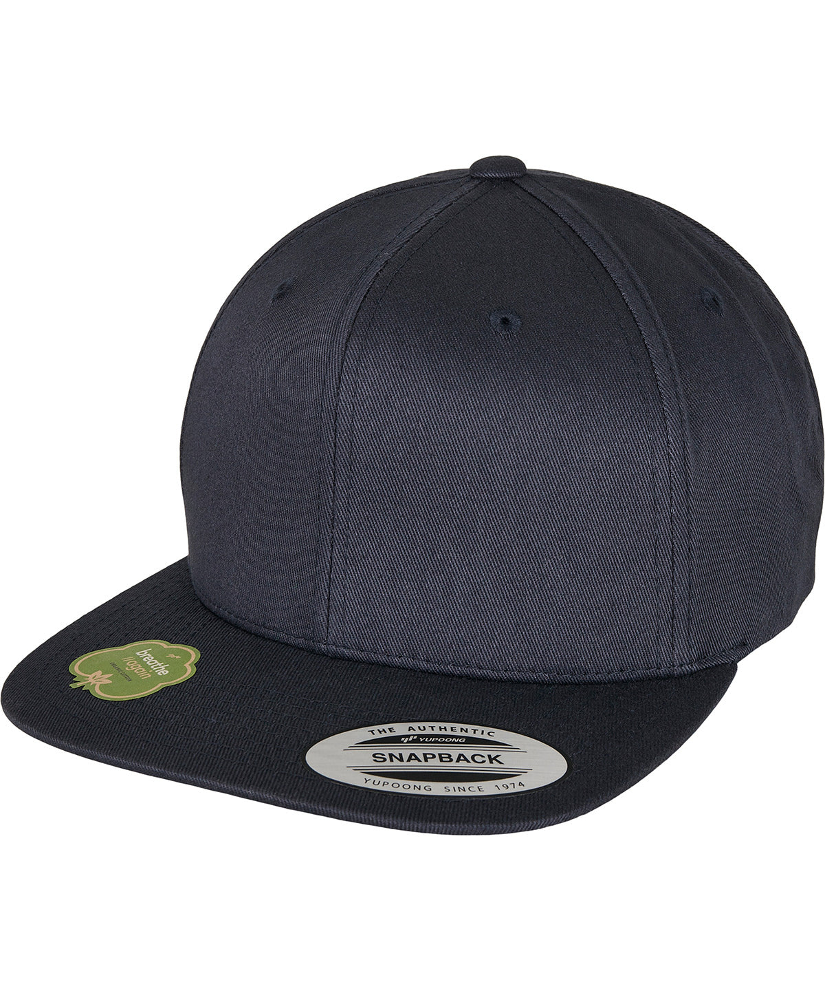 Caps - Ekologisk bomull snapback Dark Navy One size