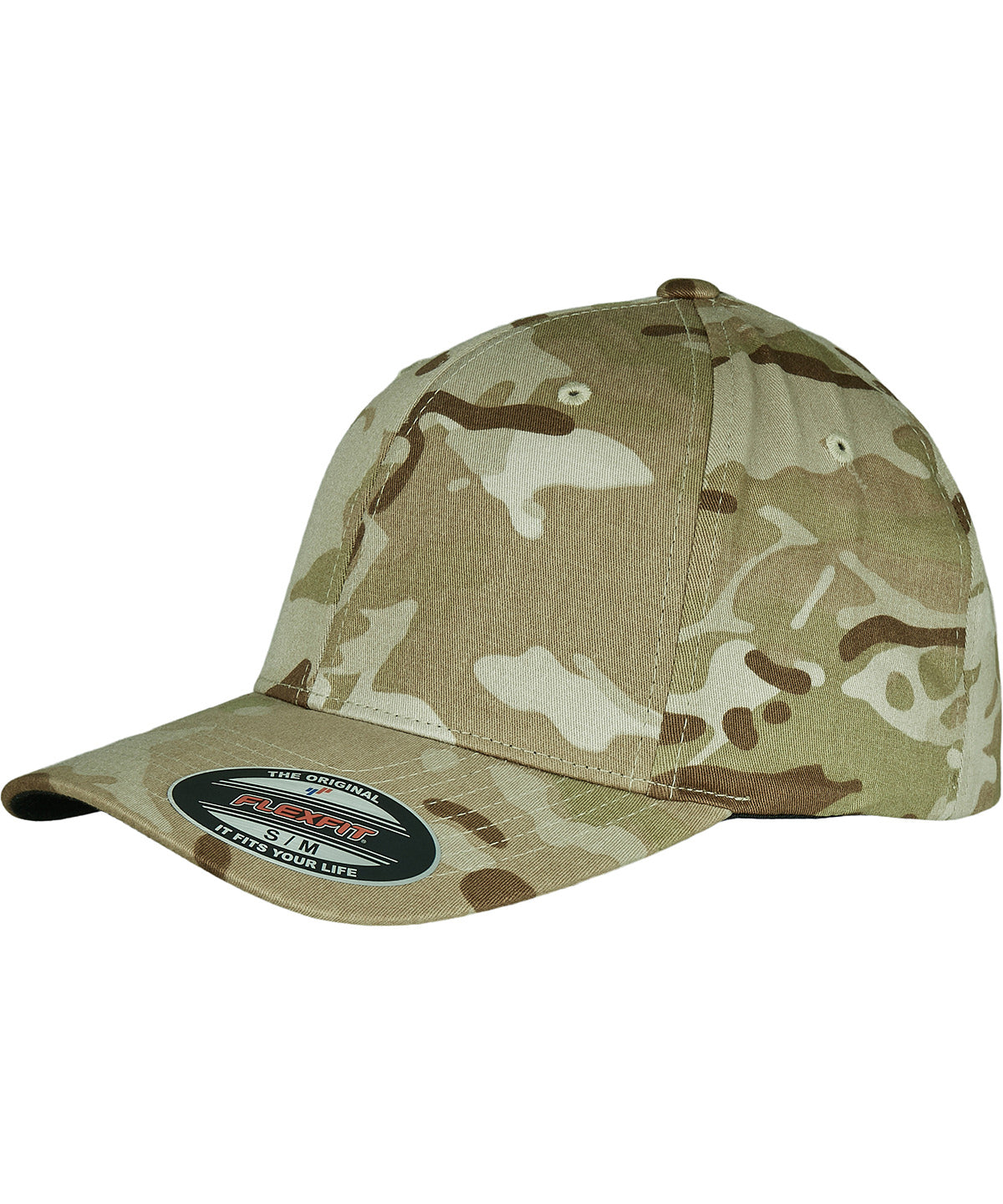 Caps - Flexfit Multicam keps Khaki Multicam