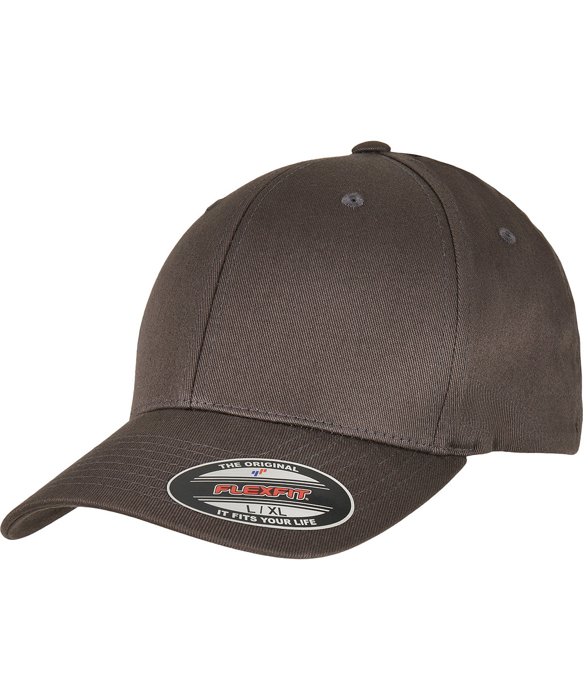 Caps - Flexfit Ekologisk Bomullskeps Dark Grey