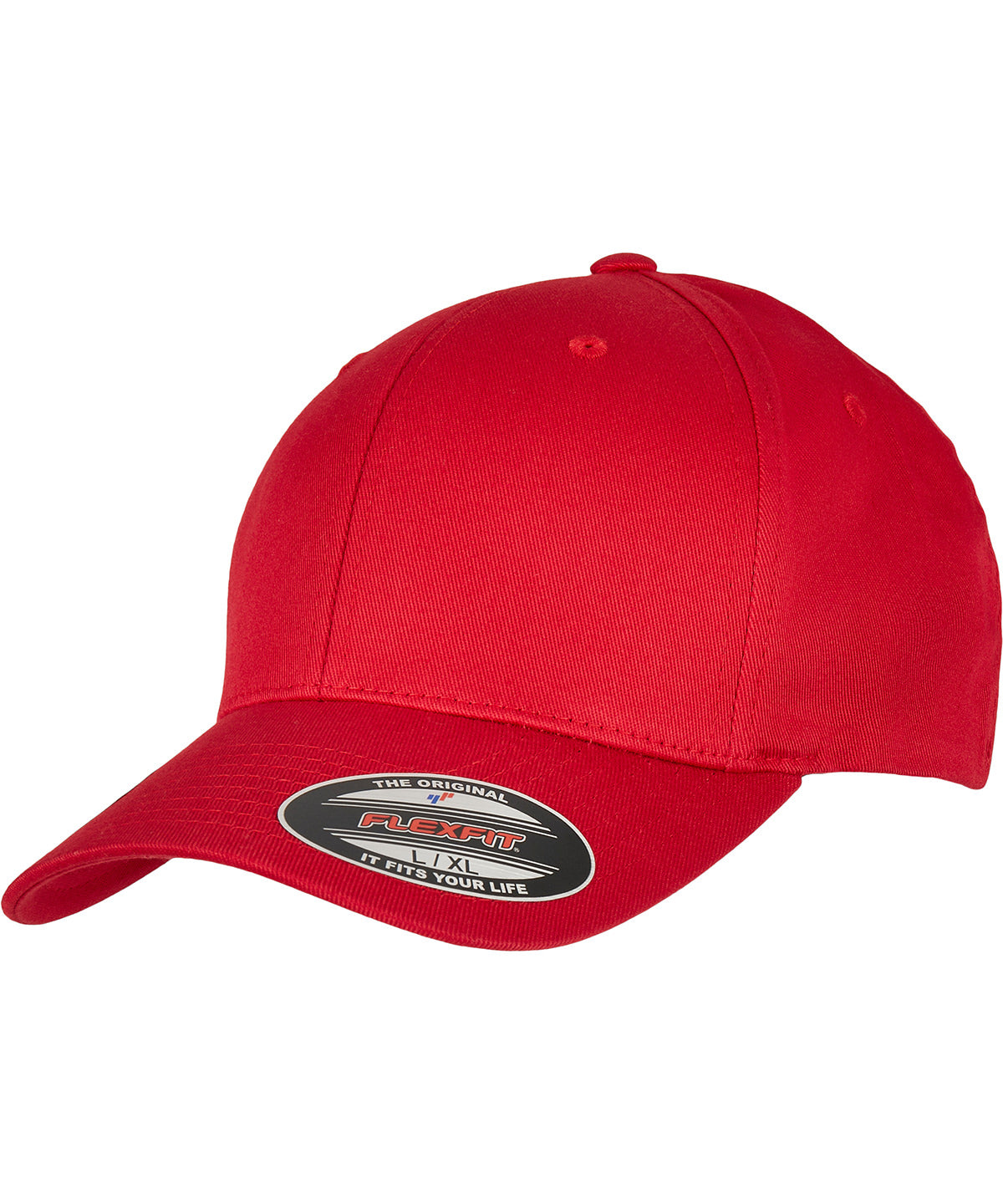 Caps - Flexfit Ekologisk Bomullskeps Red