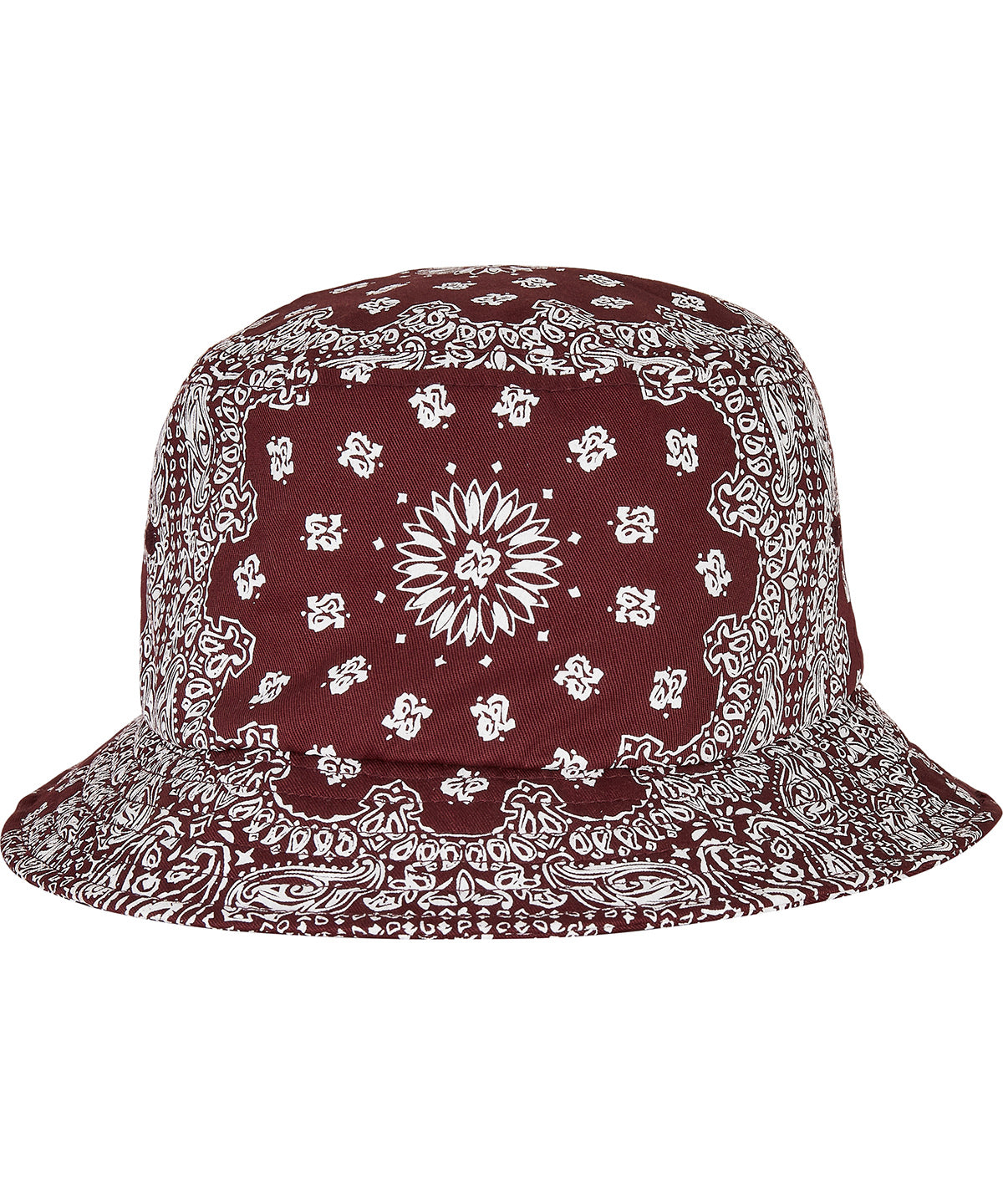 Hats - Unik Bandana-mönstrad Bucket Hat Cherry White One size