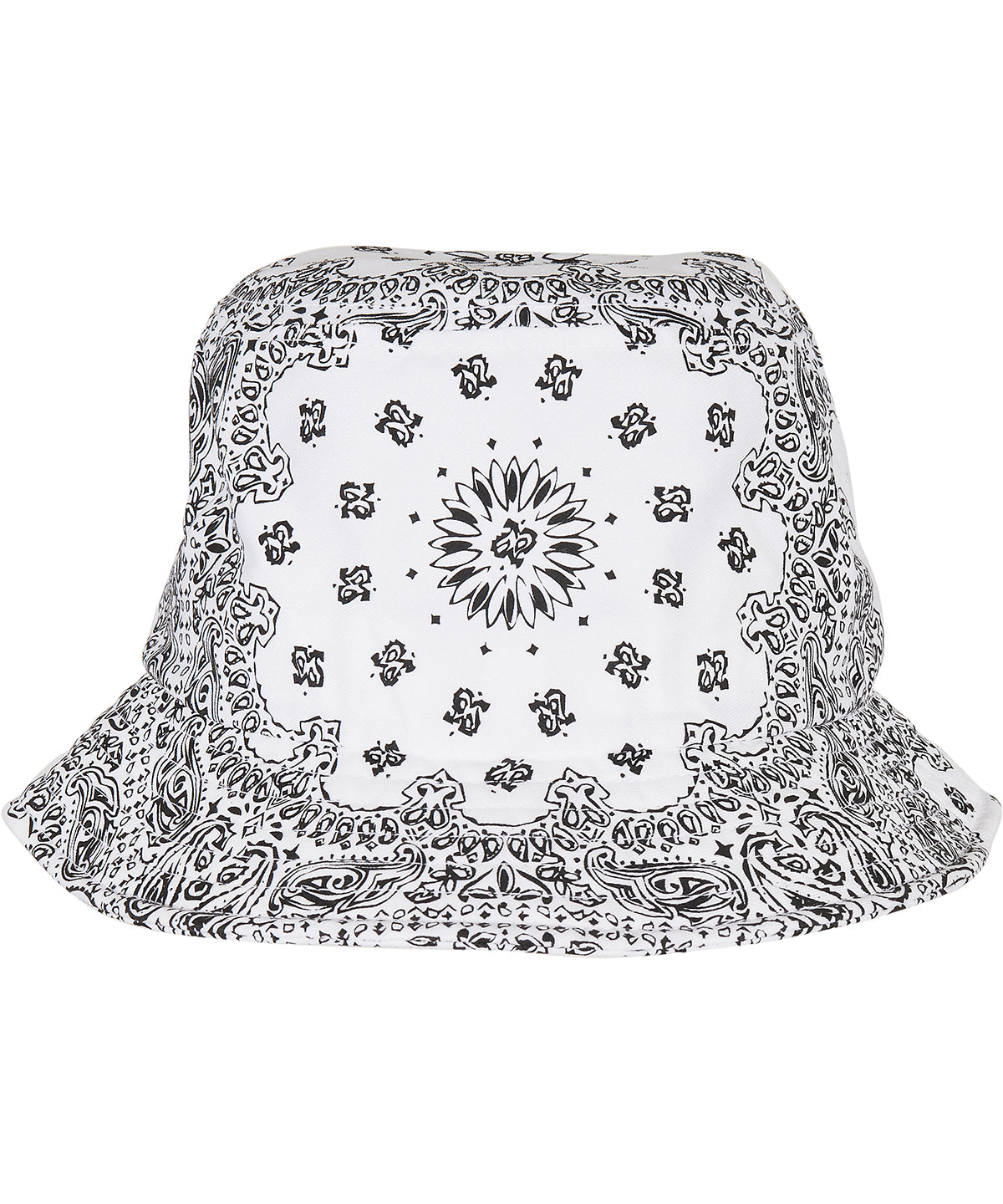 Hats - Unik Bandana-mönstrad Bucket Hat White One size