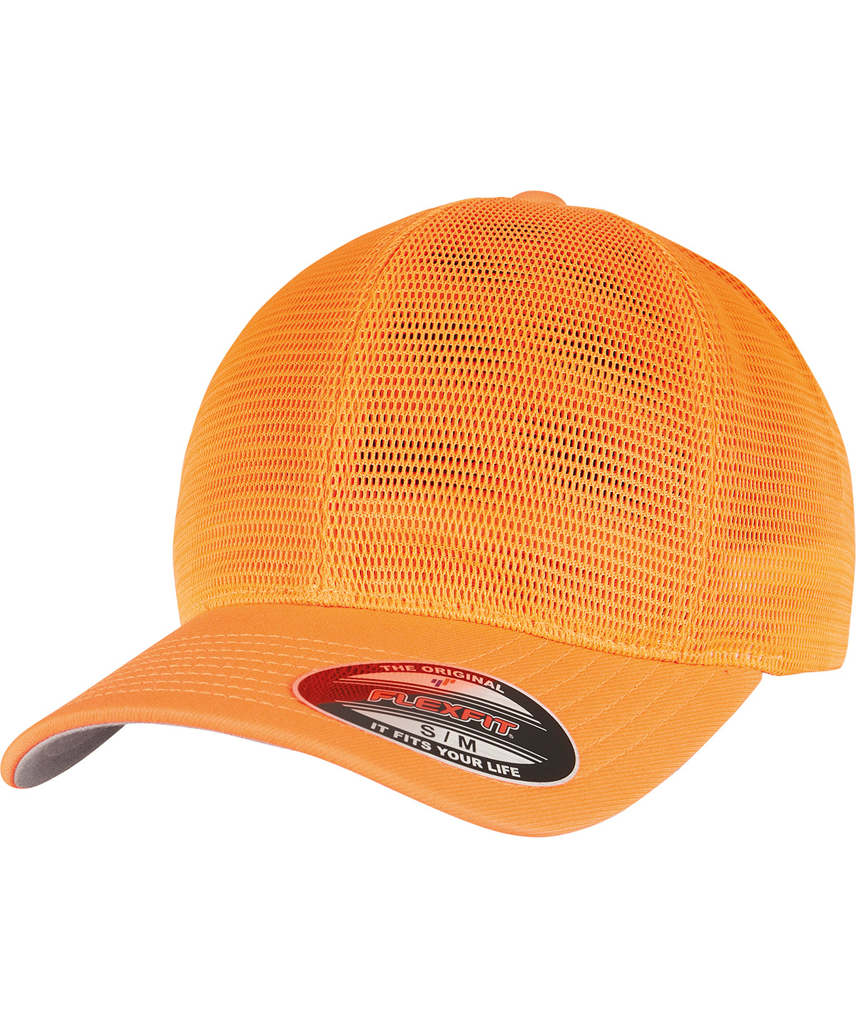 Caps - Flexfit 360 Omnimesh Kapsel Neon Orange