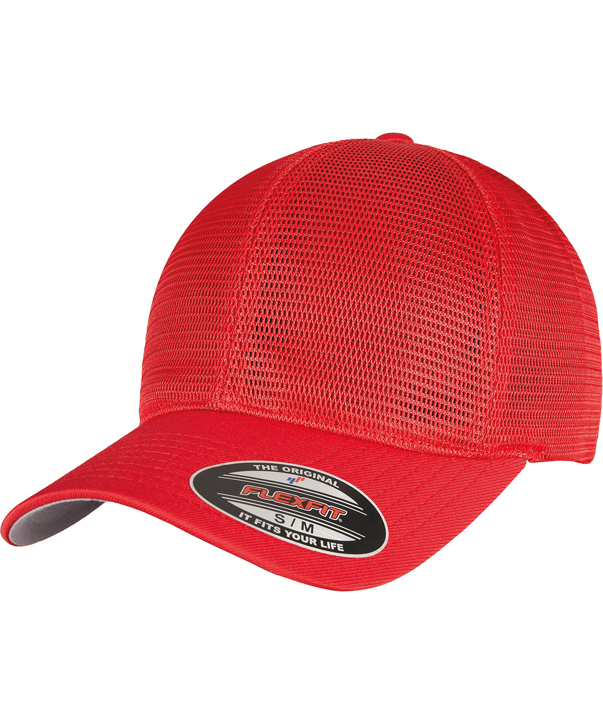 Caps - Flexfit 360 Omnimesh Kapsel Red