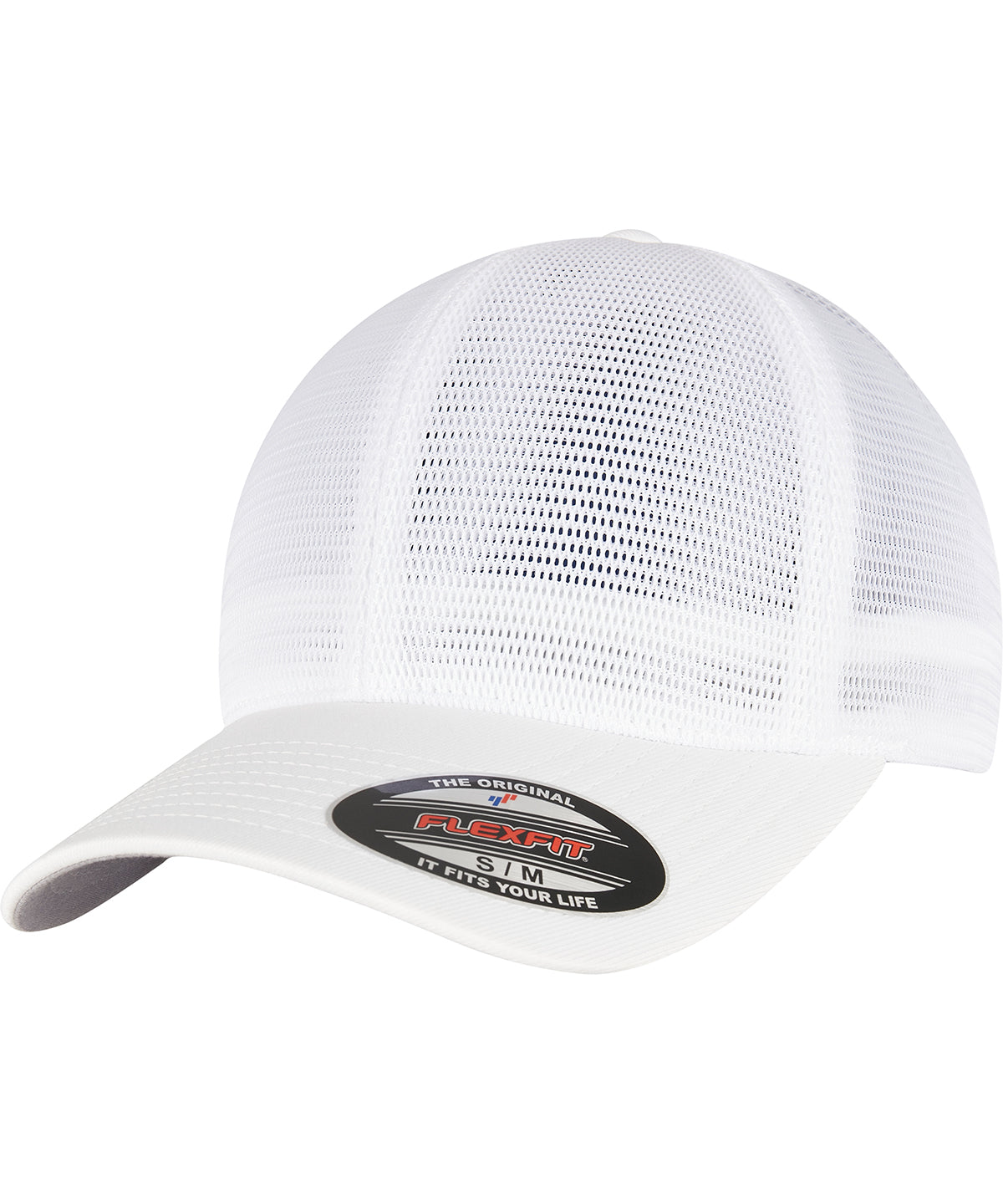 Caps - Flexfit 360 Omnimesh Kapsel White