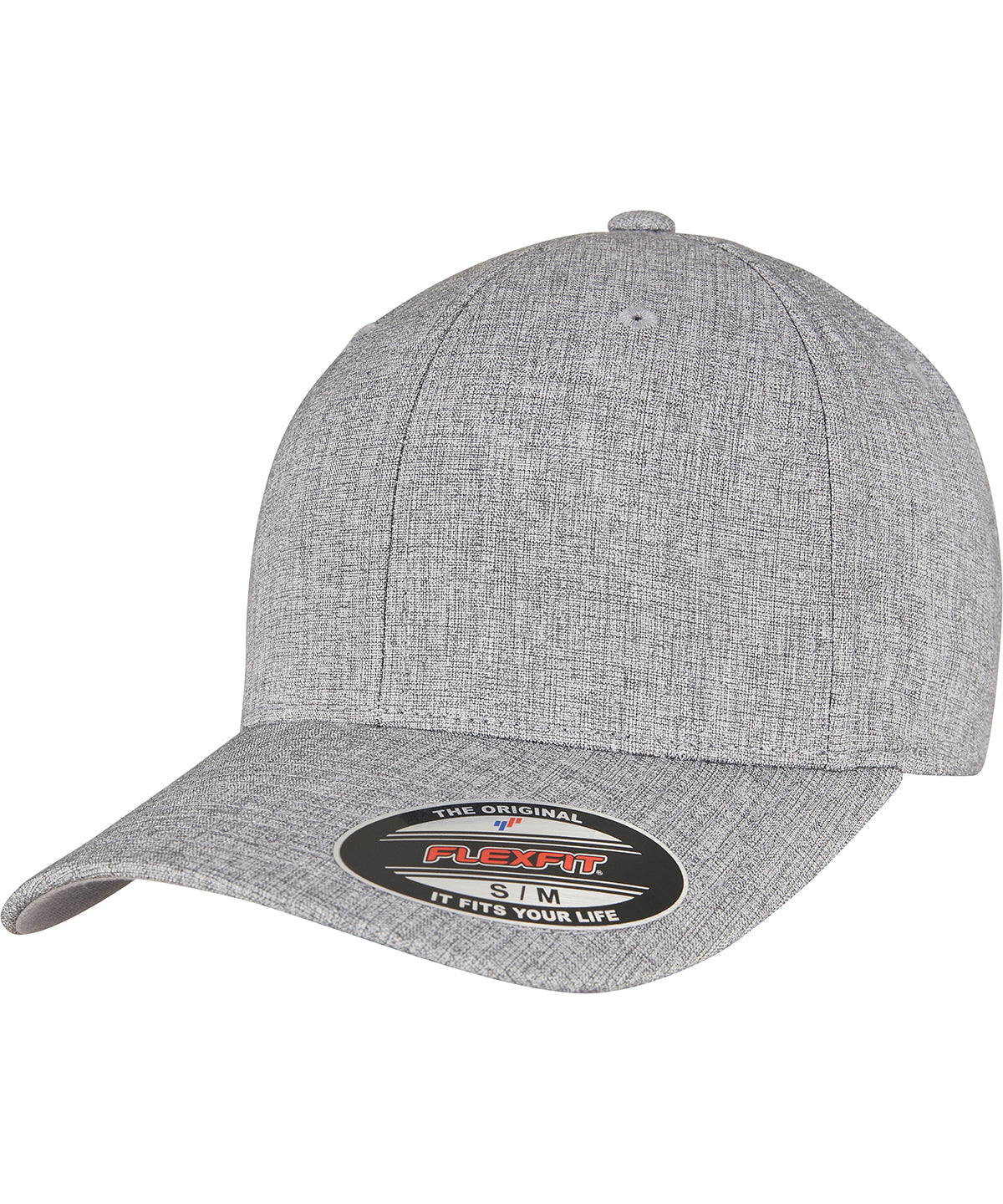 Caps - Flexfit Heatherlight Keps Melange Grey