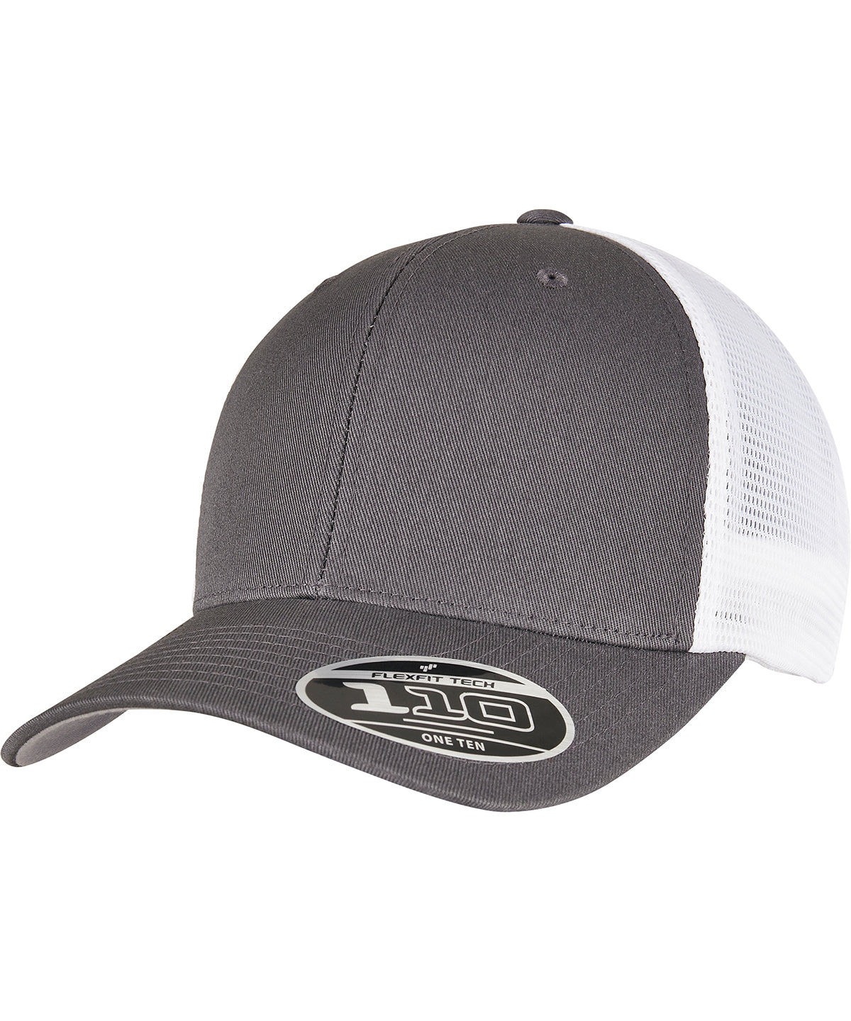 Caps - Tvåfärgad mesh truckerkeps Charcoal White One size