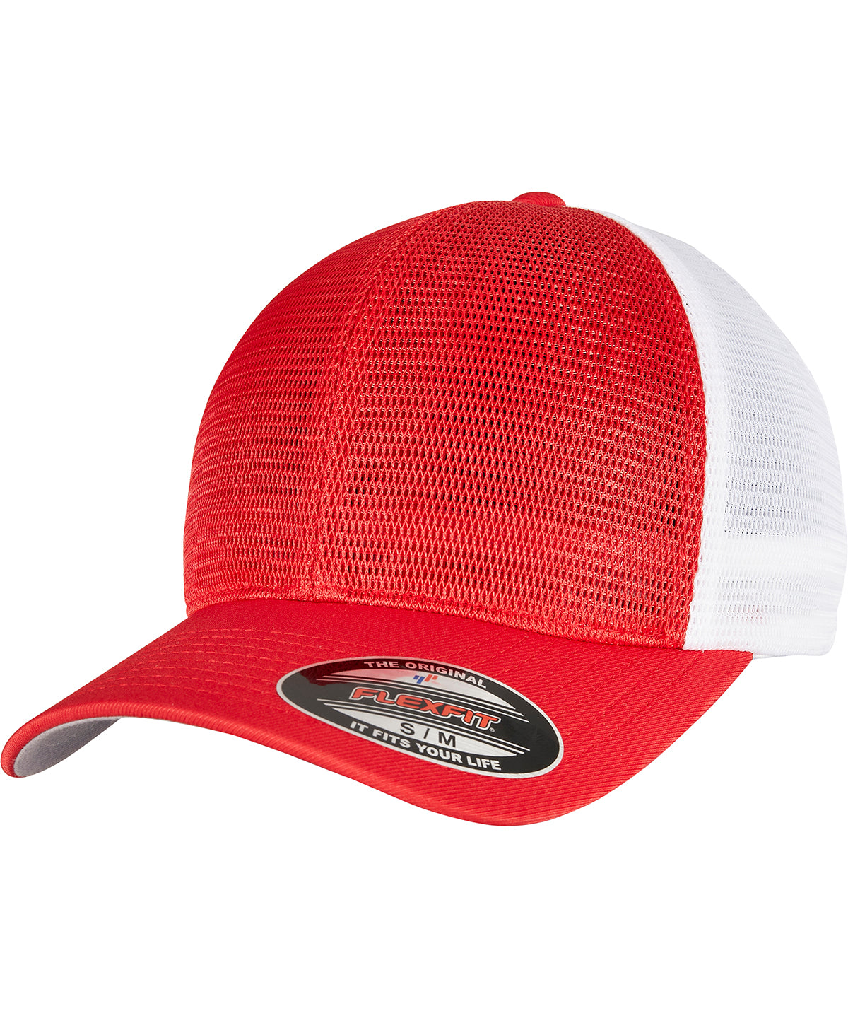 Caps - Flexfit 360 Omnimesh Keps Red White