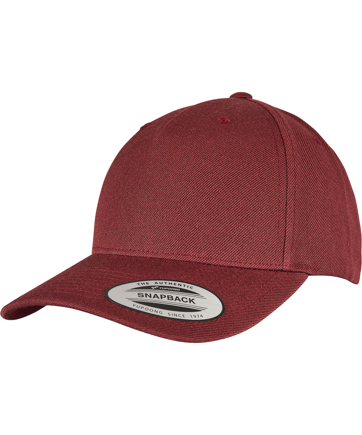 Caps - YP Classics 5-panel Premium Keps Maroon One size