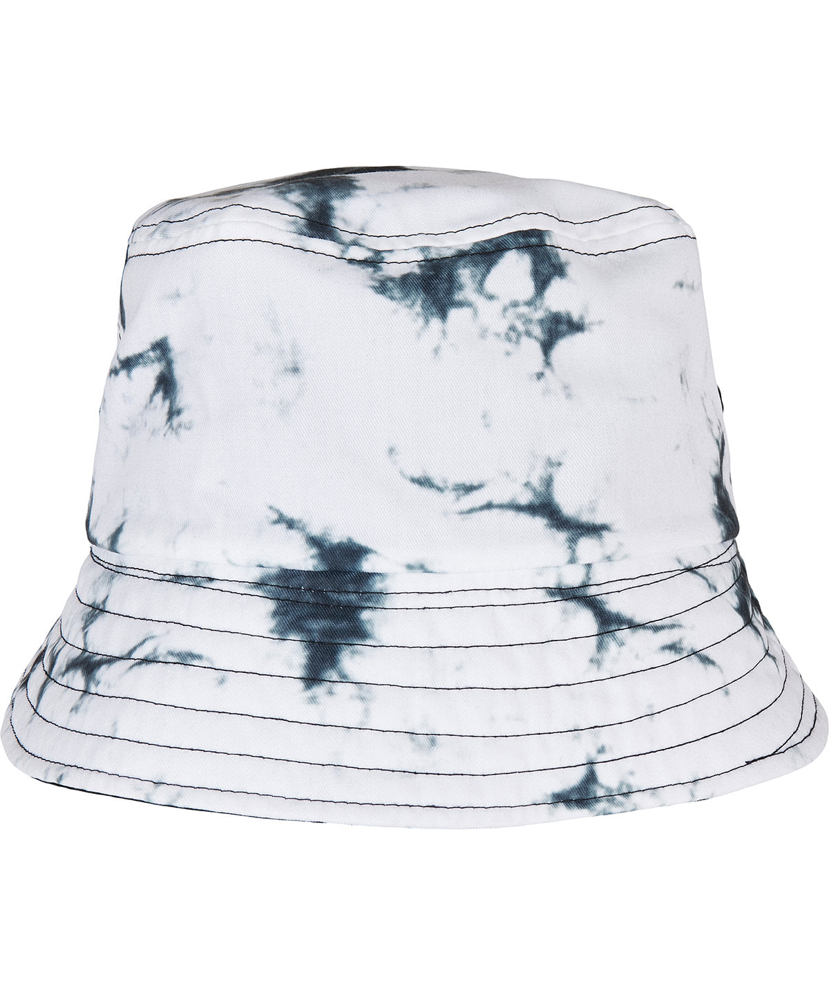 Hats - Reversibel Bucket Hat Black White One size