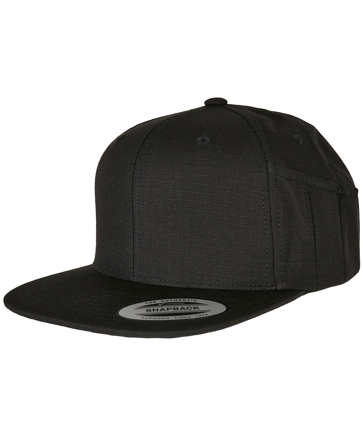 Caps - Smart snapback med praktisk pennhållare Black One size