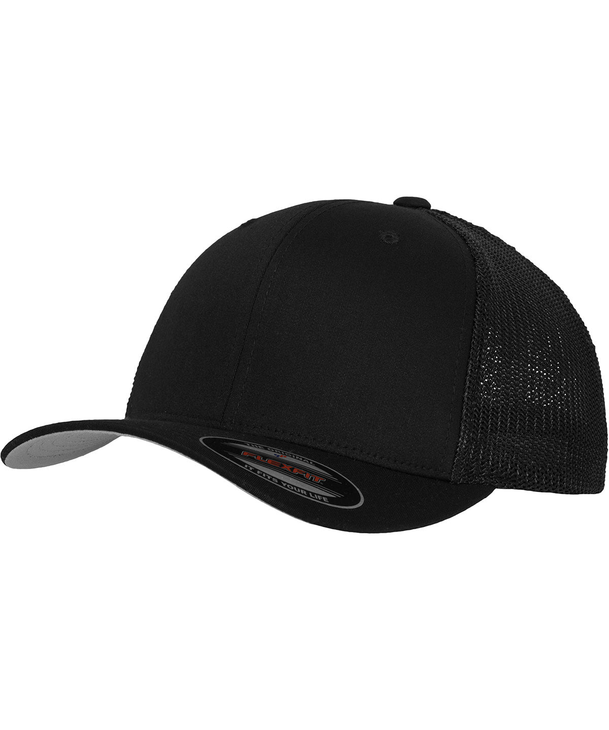 Caps - Flexfit Mesh Trucker Black