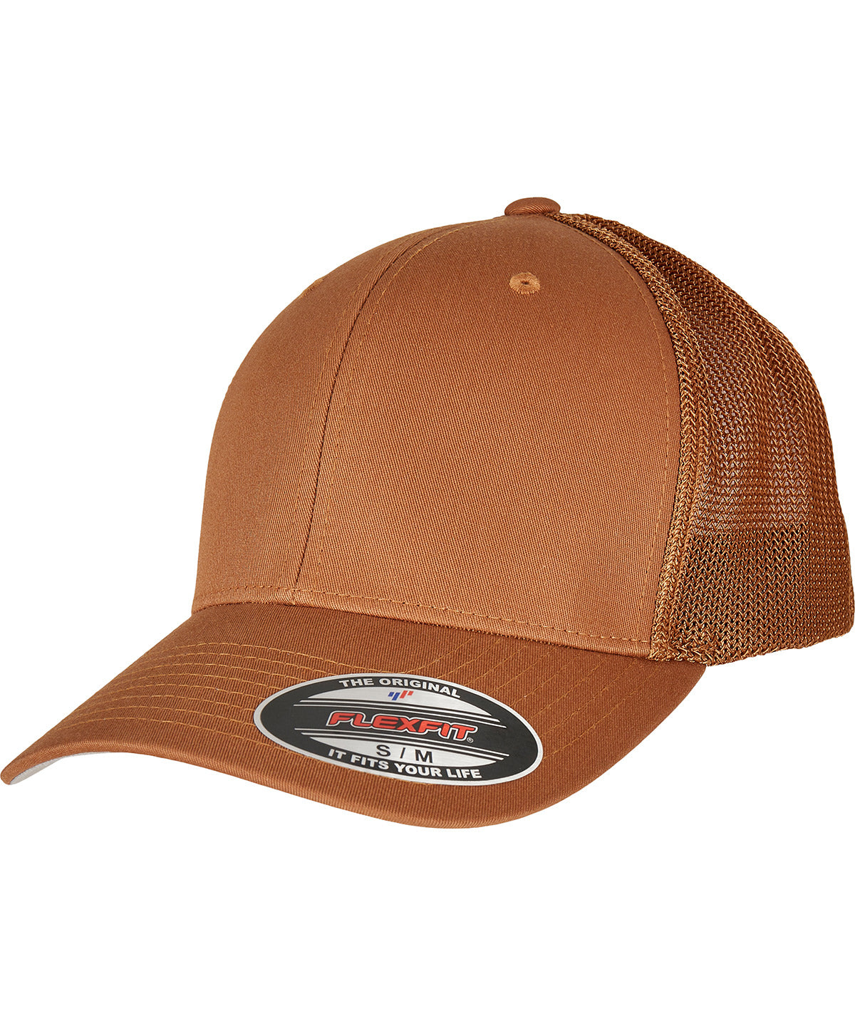 Caps - Flexfit Mesh Trucker Caramel