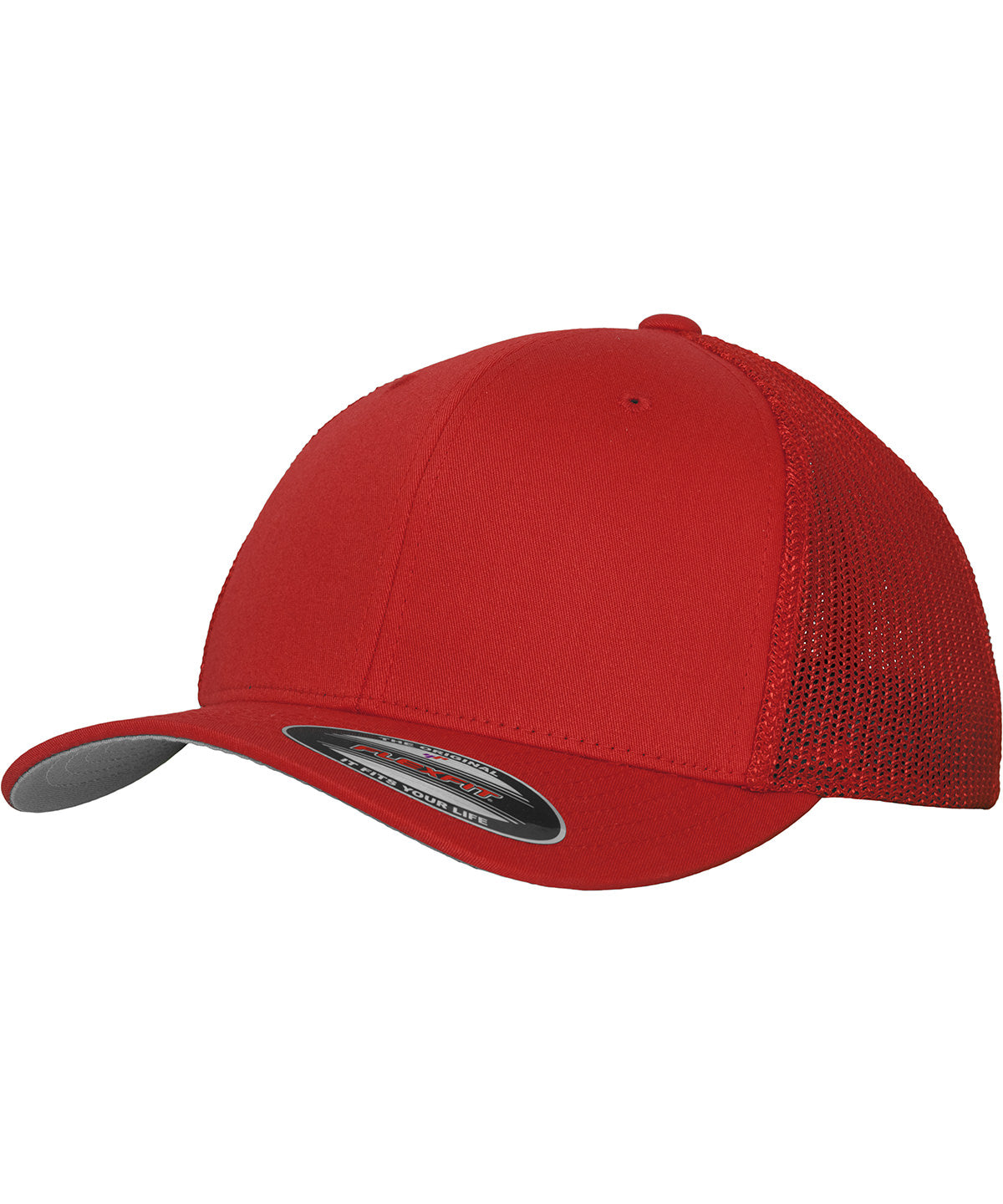 Caps - Flexfit Mesh Trucker Red