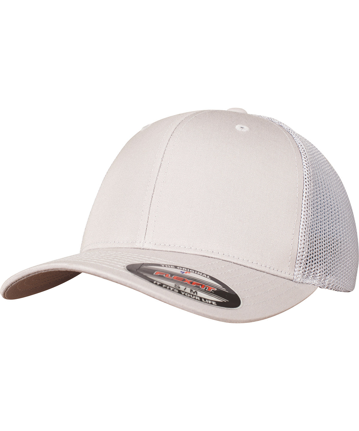 Caps - Flexfit Mesh Trucker Silver