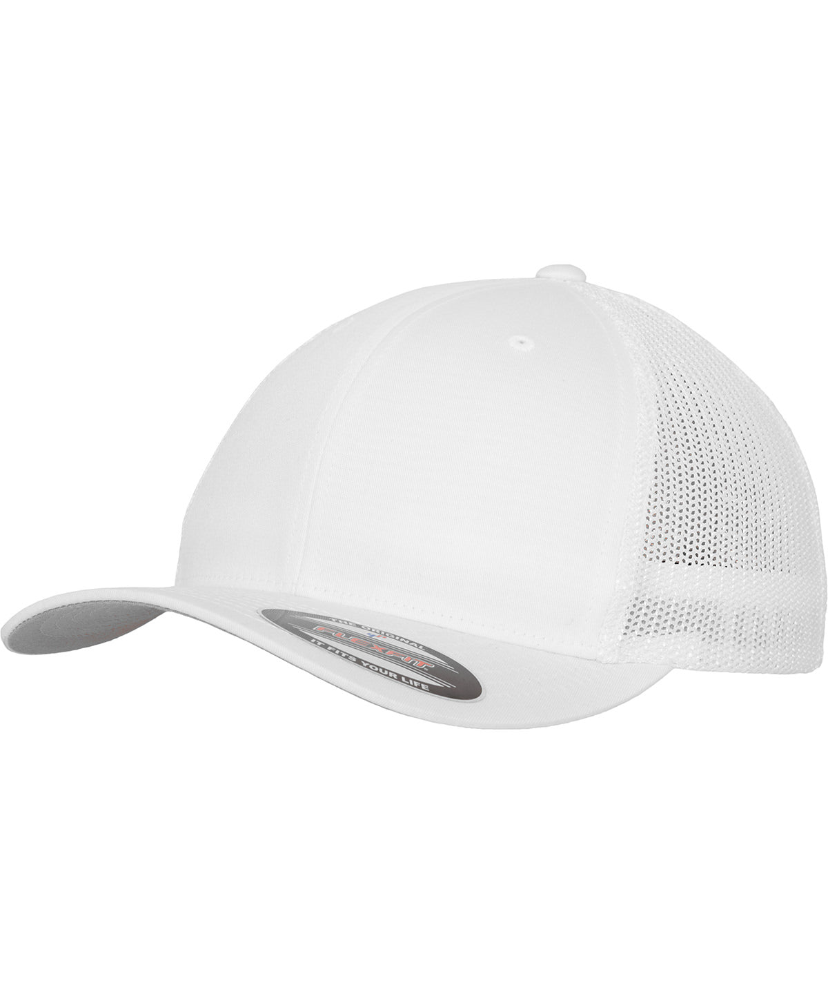 Caps - Flexfit Mesh Trucker White