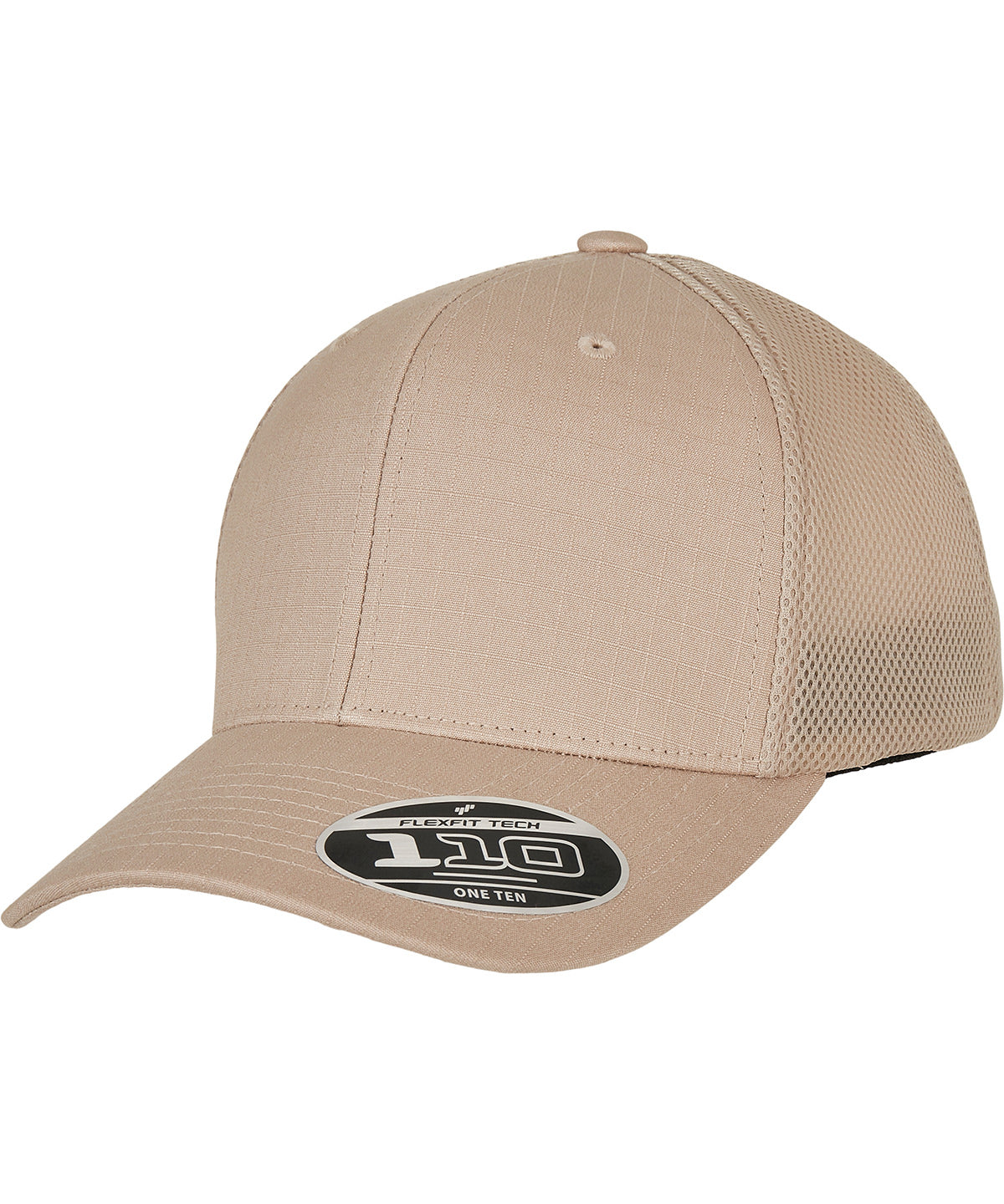 Caps - Flexfit Ripstop Mesh Keps 110RM Khaki One size