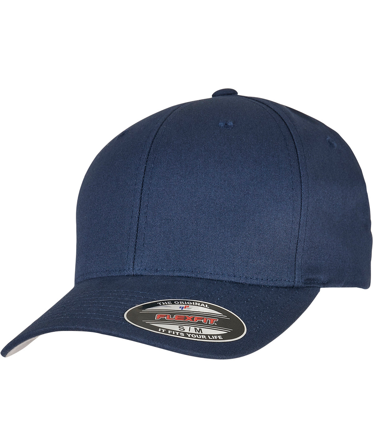 Caps - V-flexfit keps med förkurvad skärm för en klassisk look Navy