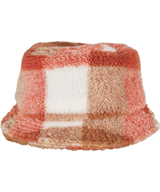 Hats - Sherpa-rutig Bucket Hat