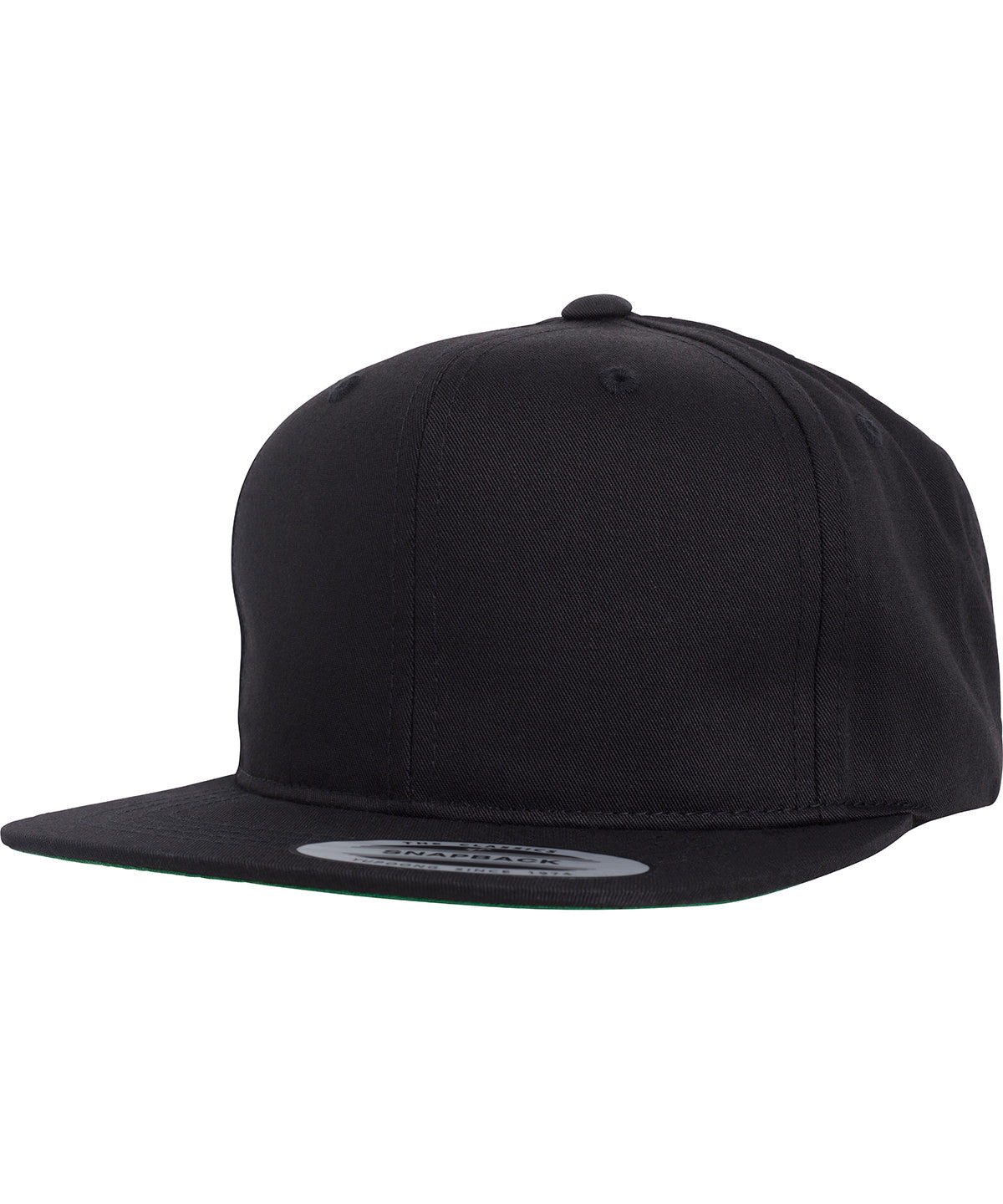 Caps - Pro-stil Twill Snapback Keps för Ungdomar Black One size