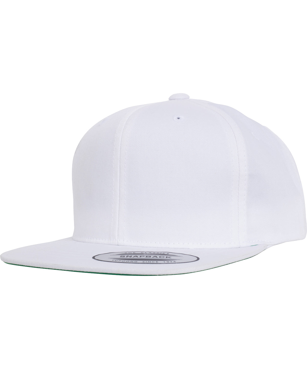 Caps - Pro-stil Twill Snapback Keps för Ungdomar White One size