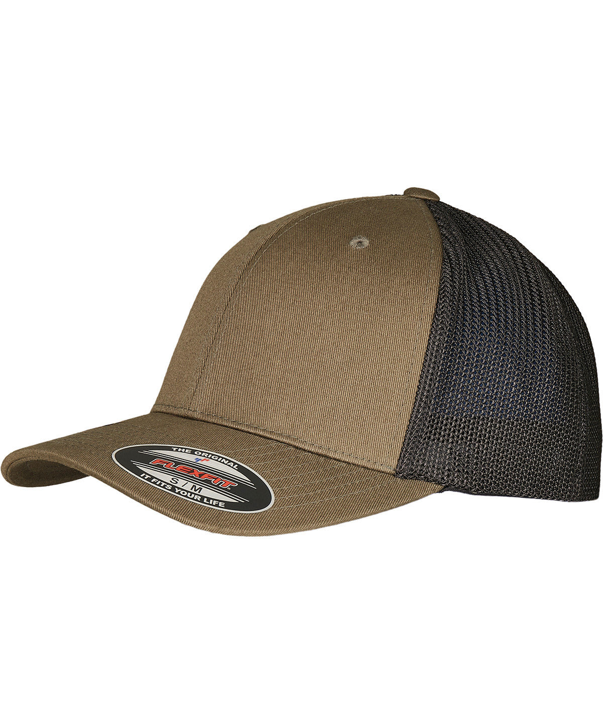 Caps - Miljövänlig Truckerkeps Olive Black One size